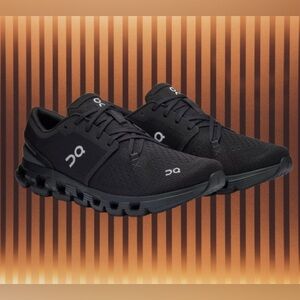 Men's On Running Cloud X 4 NEW Black | Eclipse Athletic Shoes